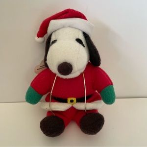 Whitman’s Chocolates Santa Snoopy Plush Toy 8”